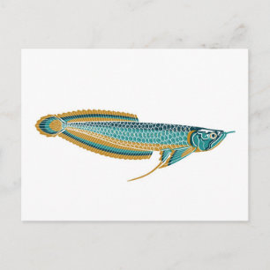 arowana postcard