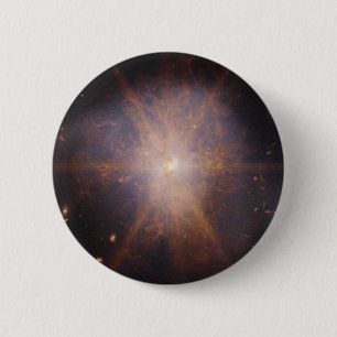 Arp 220 Lights Up The Night Sky 2 Inch Round Button