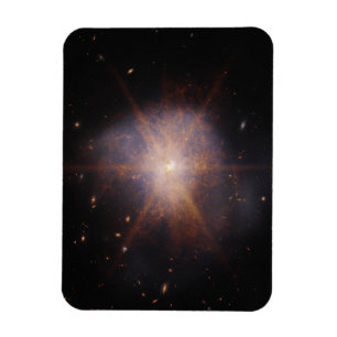 Arp 220 Lights Up The Night Sky Magnet