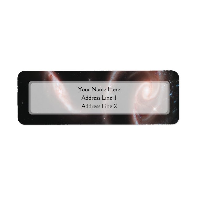 Arp 273 Galaxy Pair (Hubble Telescope) (Front)