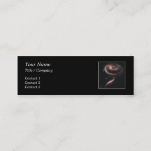 Arp 273 Galaxy Pair (Hubble Telescope) Mini Business Card