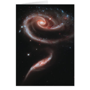 Arp 273 Interacting Galaxies (Hubble Telescope)