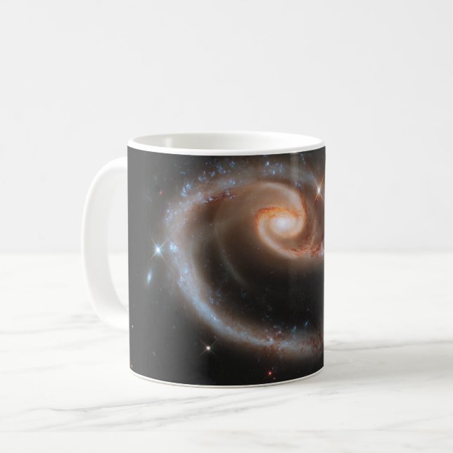 Arp 273 Interacting Galaxies In Andromeda. Coffee Mug (Front Left)