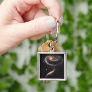 Arp 273 Interacting Galaxies In Andromeda. Keychain
