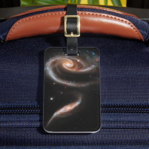 Arp 273 Interacting Galaxies In Andromeda. Luggage Tag