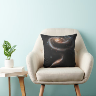 Arp 273 Interacting Galaxies In Andromeda. Throw Pillow