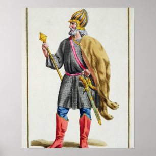 Arpa I from 'Receuil des Estampes, Representant le Poster