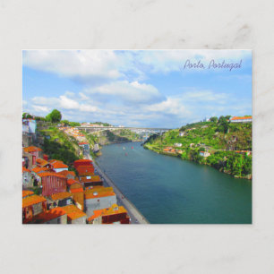 Arrábida Bridge ~ Porto, Portugal Postcard