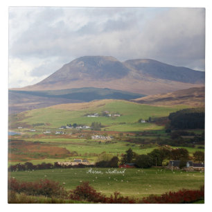 Arran, Scotland scenic landscape Tile