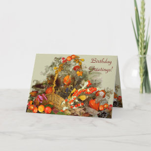 ARRANGEMENT D'AUTOMNE ~ Carte