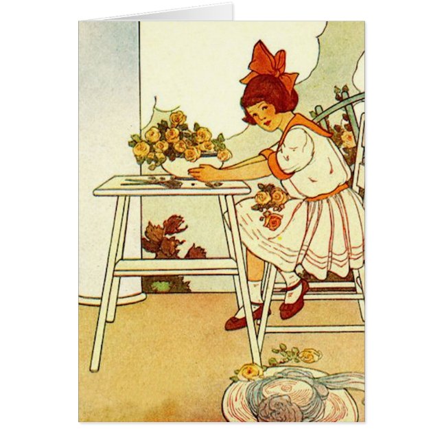 Arranging Yellow Flowers (Front)