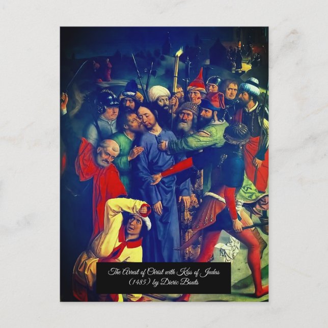 Arrest of Christ Postcard (Front)