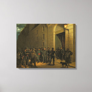 Arrest of the Generals Canvas Print