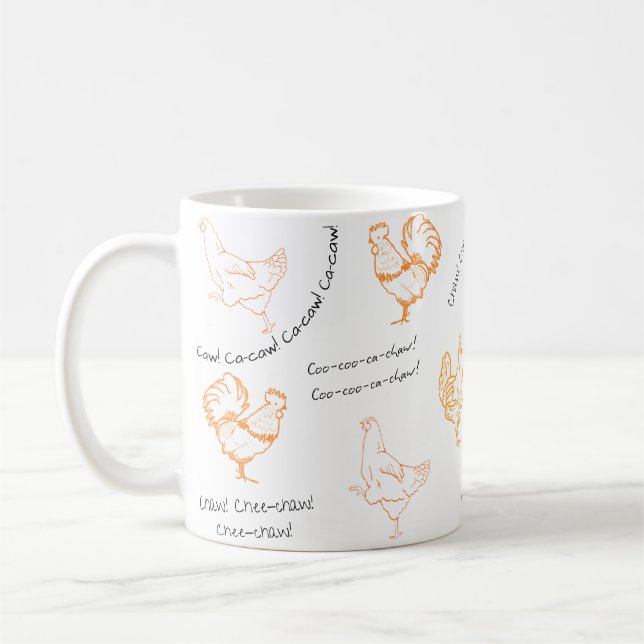 Arrested Development Chickens Coffee Mug (Left)