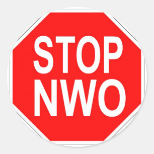 Arrêter les autocollants NWO