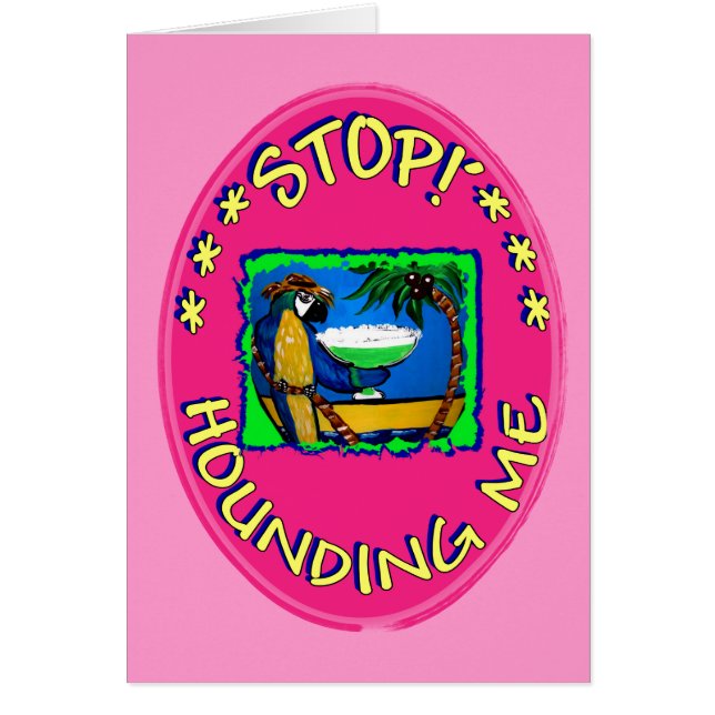 ARRÊTEZ DE ME FAIRE UN ACCUEIL (Devant)