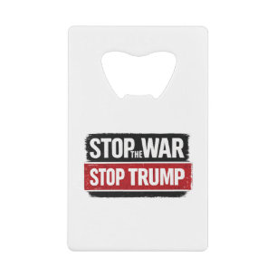 Arrêtez la guerre, arrêtez Trump