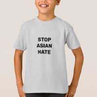 Arrêtez la haine asiatique, T-shirt