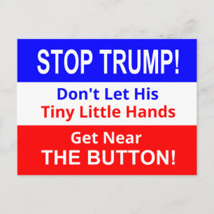 Arrêtez la petite carte postale de TRUMP