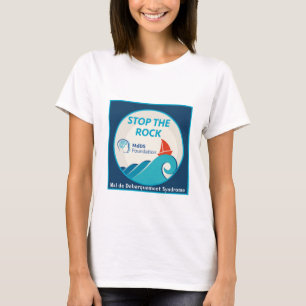 Arrêtez le T-shirt de conscience de MdDS de roche