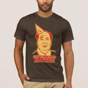 Arrêtez le T-shirt de partis communistes