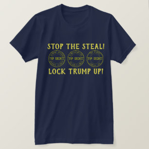 Arrêtez le vol verrouiller Trump en T-shirt