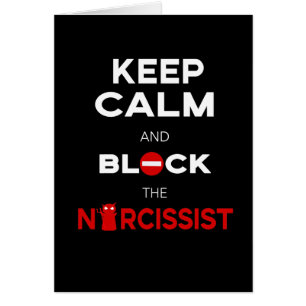 Arrêtez les Narcissists, narcissisme. Gardez le