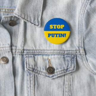 Arrêtez Poutine ! Badge