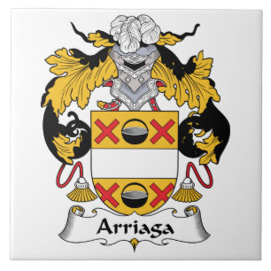 Arriaga Family Crest Tile