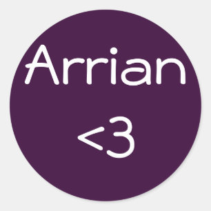 Arrian <3 sticker