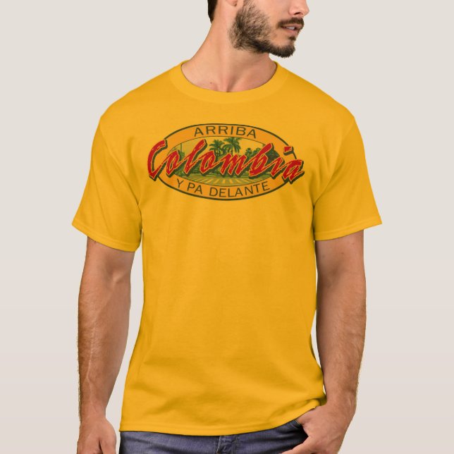 ARRIBA COLOMBIA T-Shirt (Front)
