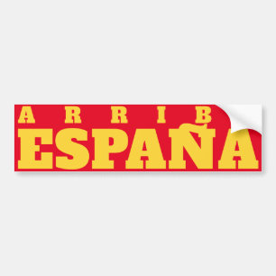 ARRIBA ESPAÑA BUMPER STICKER