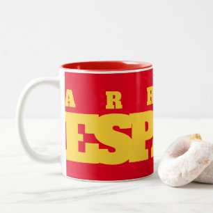 ARRIBA ESPAÑA Two-Tone COFFEE MUG
