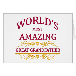 Arrière-grand-père extraordinaire