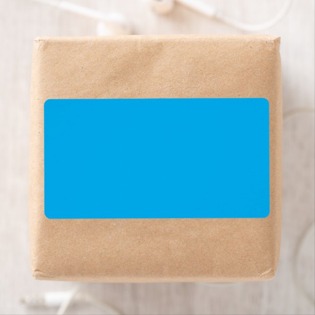 Arrière - plan bleu cyan solide (En situation)