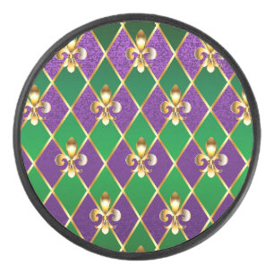 Arrière - plan de bijoux Mardi Gras