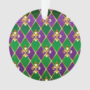 Arrière - plan de bijoux Mardi Gras
