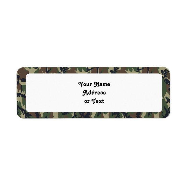 Arrière - plan de Camouflage de forêt militaire (Devant)
