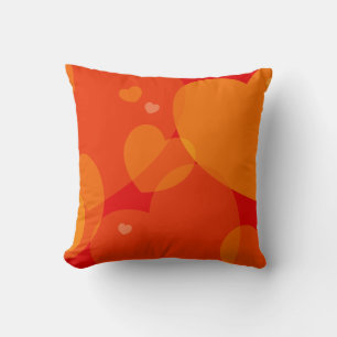 Arrière - plan de coeur, coussin