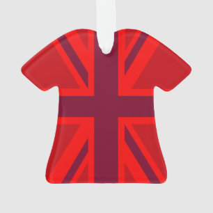 Arrière - plan de couleur rouge British Union Jack