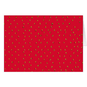 Arrière - plan de fraise drôle rouge