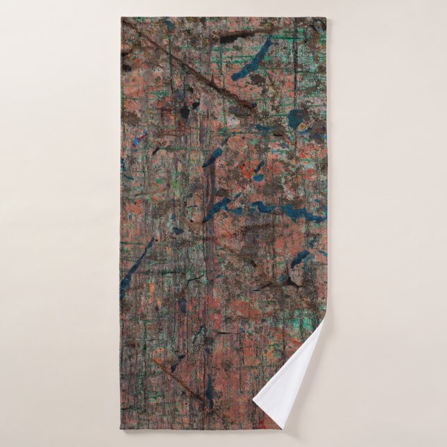 arrière - plan de grunge multicolore Abstrait avec (Serviette de bain)