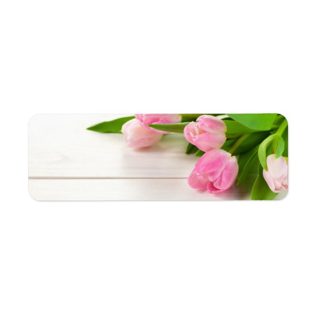 Arrière - plan de printemps avec fleurs de tulipes (Devant)