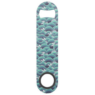 Arrière - plan décoratif de vague de mer