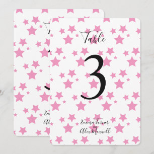 Arrière - plan des étoiles roses   Cartes de numér