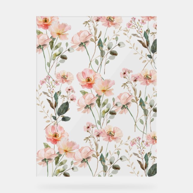 Arrière - plan Fleur sauvage floral (Recto)