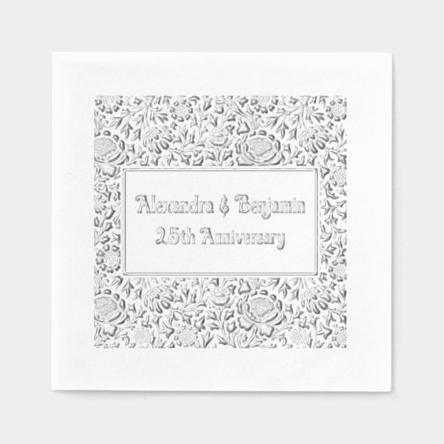 Arrière-plan floral #2 pour toute occasion 50e ann (Recto)