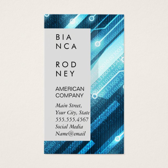 Arrière - plan futuriste des technologies électron (Devant)