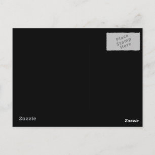 Arrière - plan noir sur une carte postale