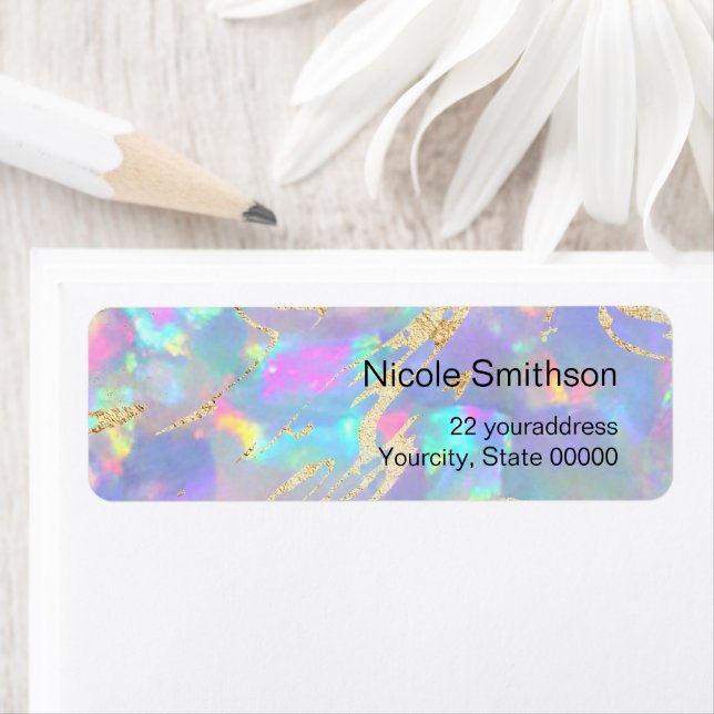 arrière - plan opal étiquettes (En situation)